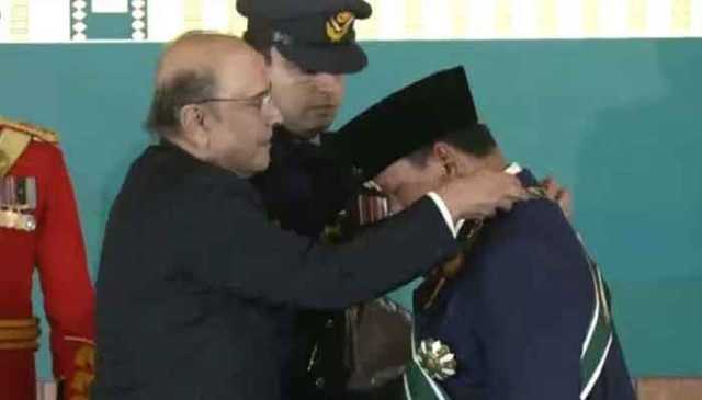 ایوان صدر تقریب، انڈونیشین صدر کو ’ نشان پاکستان‘ سے نوازا گیا