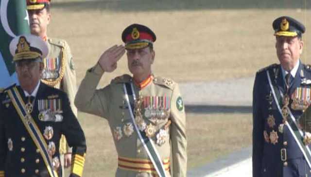 چیف آف ڈیفنس فورسز سید عاصم منیر کے اعزاز میں تقریب، گارڈ آف آنر پیش