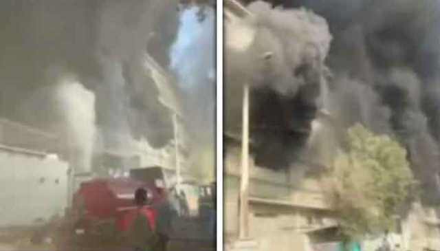کراچی، گارمنٹس فیکٹری میں آتشزدگی، 6 فائر ٹینڈرز روانہ