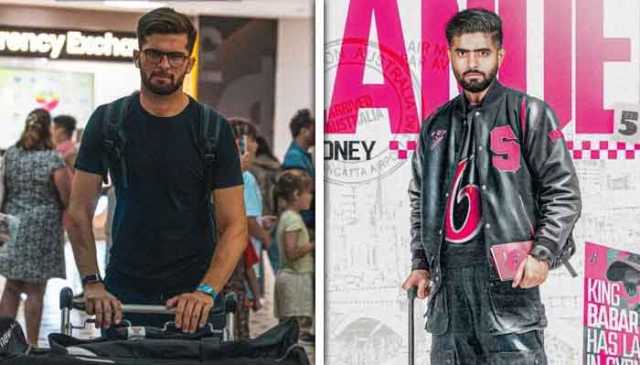 بی بی ایل: بابر اعظم اور شاہین آفریدی آسٹریلیا پہنچ گئے