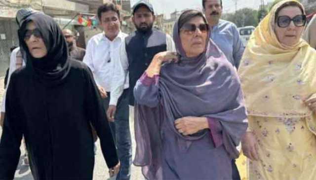 حکومتی کریک ڈاؤن، کارکنوں کو عمران خان کی بہنوں کے ہمراہ اڈیالہ نہ بھیجنے کا فیصلہ