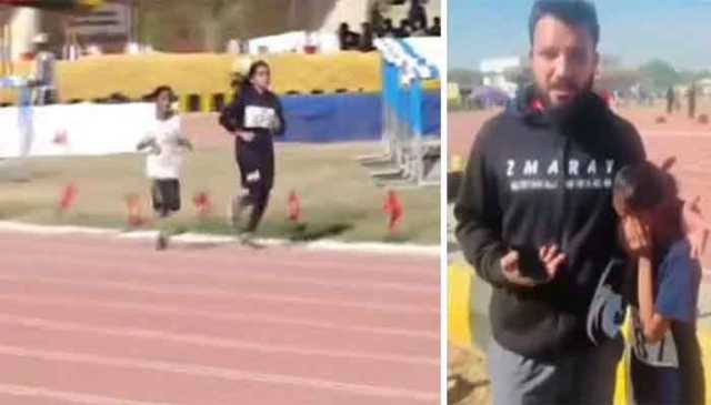 نیشنل گیمز: 9 سالہ کائنات امتیاز کو ریس سے رو ک دیا گیا، ایتھلیٹ رو پڑیں