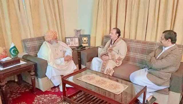 مولانا فضل الرحمٰن، راجہ محمد ظفر الحق ملاقات، مفاہمت وقومی وحدت پر گفتگو