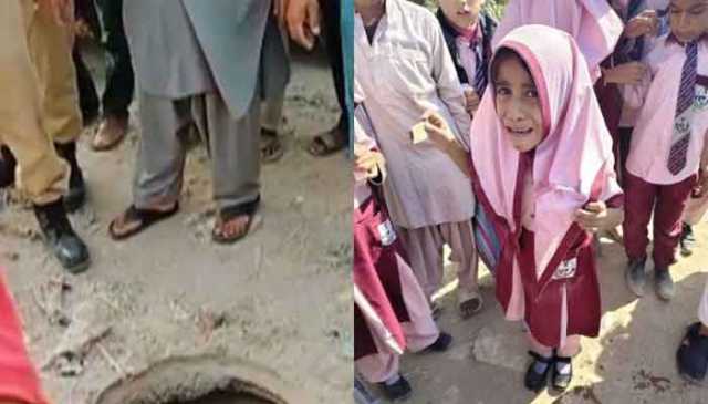 انتظامیہ کی غفلت، کراچی میں ایک اور بچی کھلے مین ہول میں گر گئی