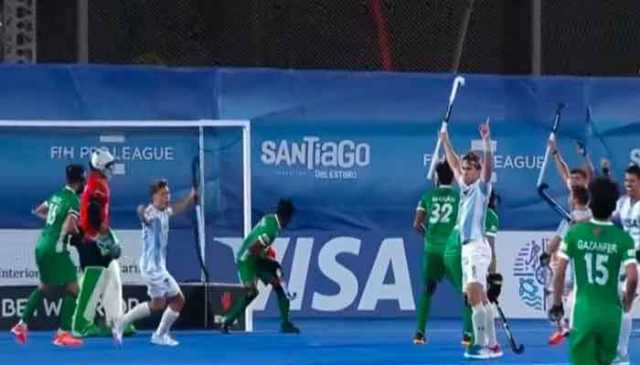 پرو ہاکی لیگ: پاکستان کو دوسرے میچ میں بھی شکست