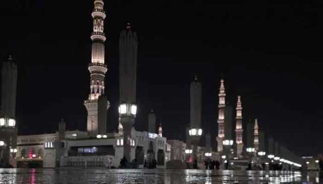 مدینہ منورہ اور ملحقہ علاقوں میں گرج چمک کے ساتھ بارش