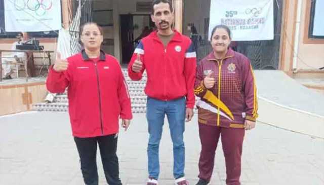 نیشنل گیمز میں ایک ساتھ شرکت، ویٹ لفٹنگ میں بیٹی نے والدین کو ہرا دیا