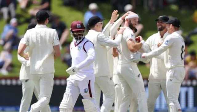 نیوزی لینڈ نے دوسرے ٹیسٹ میں ویسٹ انڈیز کو شکست دے دی