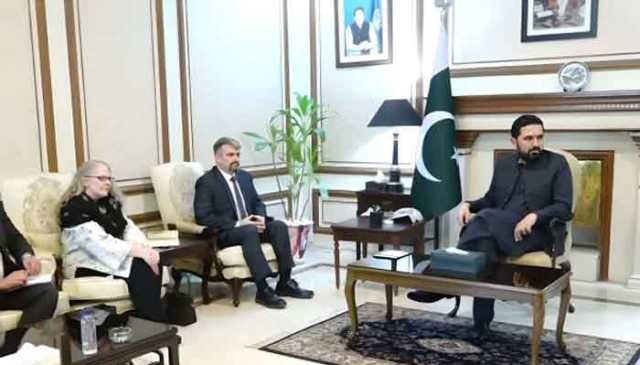 پشاور: وزیر اعلیٰ خیبر پختونخوا سے امریکی قونصل جنرل کی اہم ملاقات