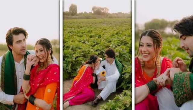 سبینہ سید اور خاقان شاہنواز نے منگنی کرلی