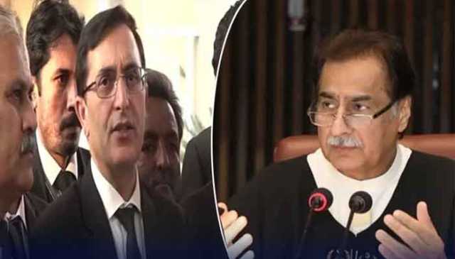 اسپیکر کی اپوزیشن کو پھرمذاکرات کا راستہ اپنانے کی تجویز