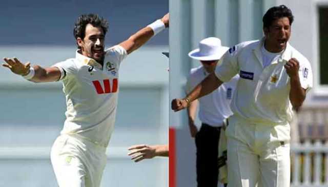 مچل اسٹارک نے وسیم اکرم کا ریکارڈ توڑ دیا