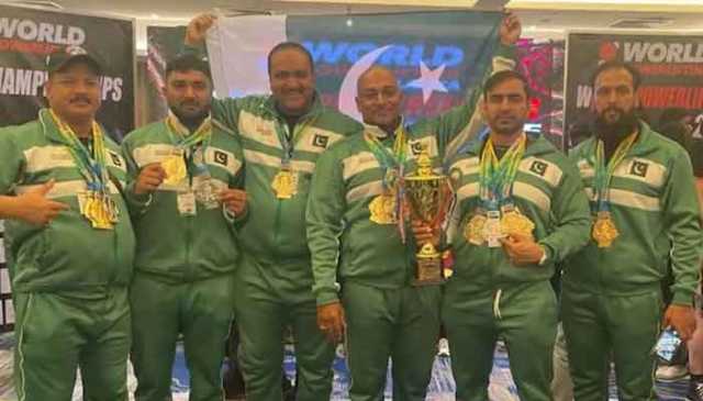 ورلڈ پاور لفٹنگ چیمپئن شپ: پنجاب پولیس کے ایتھلیٹس نے 5 میڈلز جیت لیے