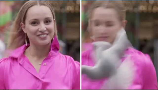 نیوزی لینڈ: خاتون رپورٹر پر پرندے کا اچانک حملہ، ویڈیو وائرل