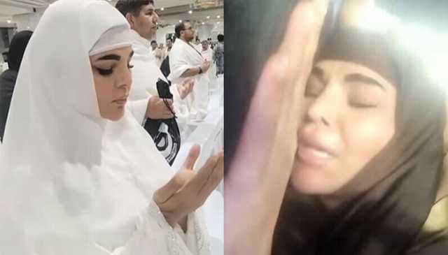 راکھی ساونت کی خانہ کعبہ میں پیاری مریم کے لیے دعا