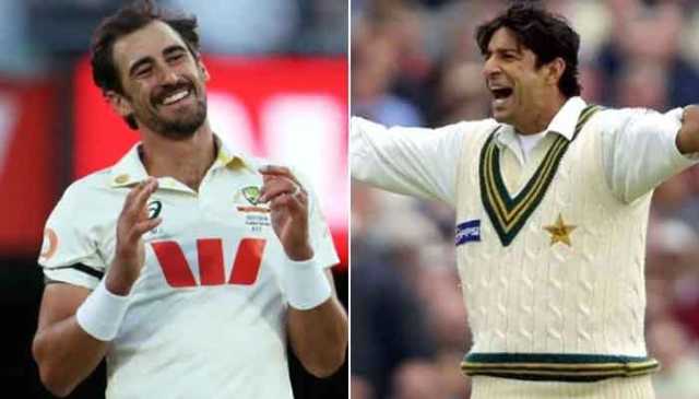 سب سے زیادہ وکٹیں لینے والے لیفٹ آرم فاسٹ بولر بننے کے بعد اسٹارک نے وسیم اکرم سے متعلق کیا کہا؟