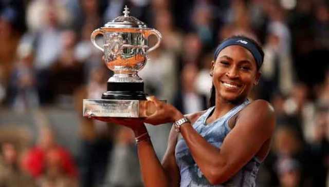 ٹینس اسٹار کوکو گوف نے کمائی میں دیگر ایتھلیٹس کو پیچھے چھوڑ دیا