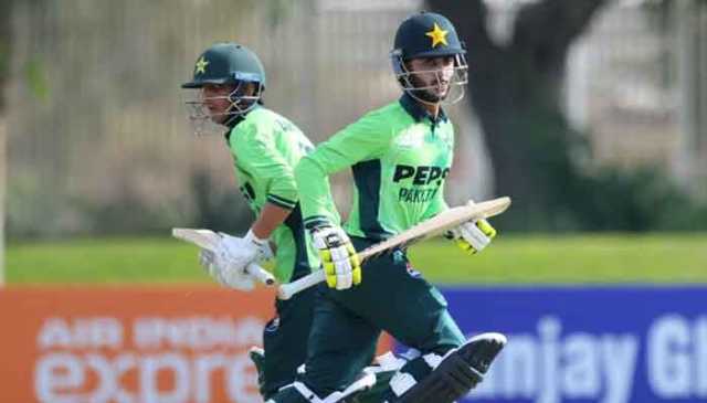 انڈر 19 ایشیا کپ: سمیر منہاس، احمد حسین کی سنچریز، پاکستان نے 345 رنز کا پہاڑ کھڑا کردیا