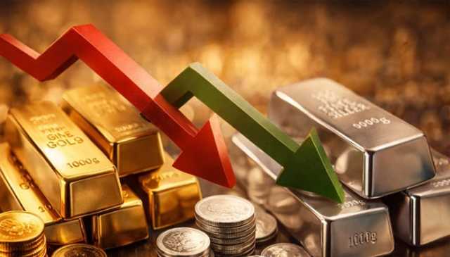 سونے اور چاندی کی قیمتوں میں کمی
