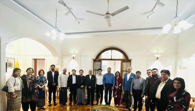 پاکستانی سفیر کی جانب سے پاکستان اور میانمار کی ممتاز کاروباری شخصیات کے اعزاز میں عشائیہ