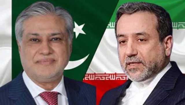 ایرانی وزیر خارجہ کا پاکستانی ہم منصب اسحاق ڈار سے ٹیلیفونک رابطہ