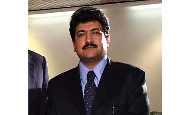 پاکستانی پائلٹ کو گرفتار کرنے کا جھوٹا دعویٰ کرنے والی بھارتی معروف صحافی کو حامد میر کا کرارا جواب 