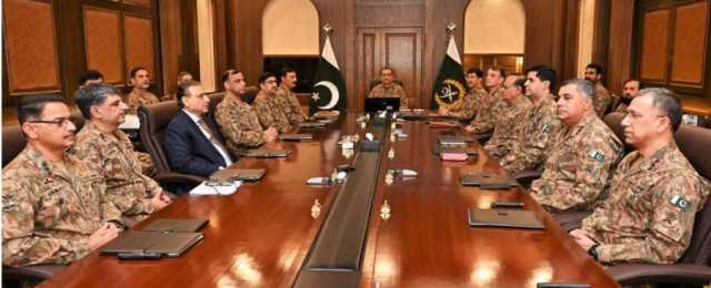 جنگ مسلط کرنے کی کسی بھی کوشش کا یقینی اور فیصلہ کن جواب دیا جائے گا:آرمی چیف کی زیرِ صدارت کور کمانڈرز کانفرنس میں فیصلہ