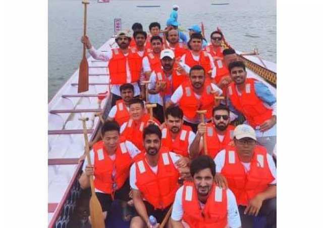 ثقافتی تبادلے کی لہر پر سوار پاکستانی طلبہ چین کی روایتی ڈریگن بوٹ کی بحالی میں پیش پیش