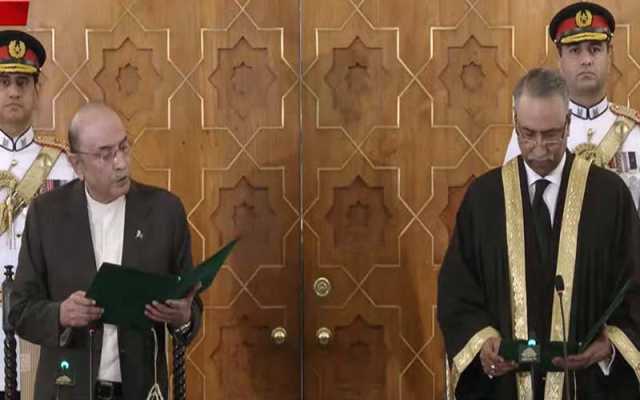 جسٹس سرفراز ڈوگر نے بطور چیف جسٹس اسلام آباد ہائیکورٹ حلف اٹھا لیا