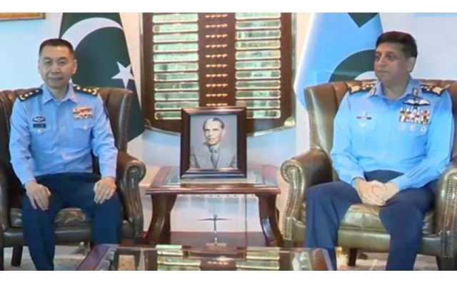 چینی ایئر چیف کا دورہ پاکستان، پاک فضائیہ کے جنگی تجربے سے سیکھنے میں دلچسپی کا اظہار 