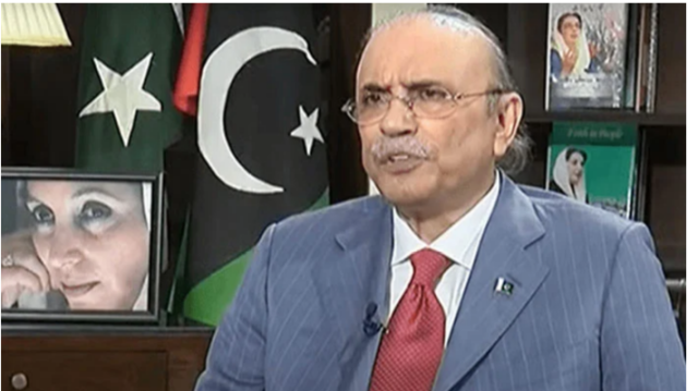 صدر آصف علی زرداری سے وزیرِ اعلیٰ بلوچستان میر سرفراز بگٹی کی بلاول ہاؤس کراچی میں ملاقات