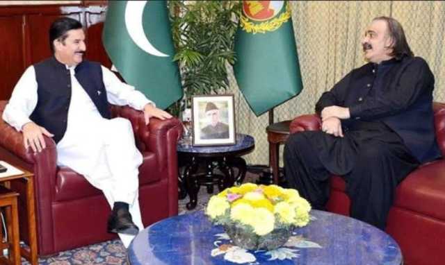 گورنر خیبرپختونخوا نے علی امین گنڈاپور کو ' اچھا بچہ' قرار دے دیا