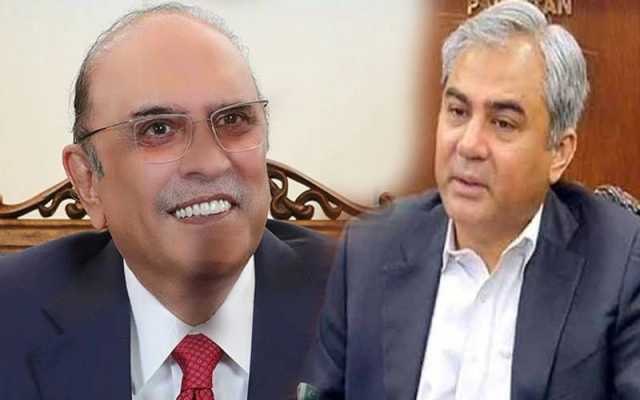 صدر آصف زرداری کا وزیر داخلہ محسن نقوی کو ٹیلی فون ،فوری کراچی طلب کرلیا