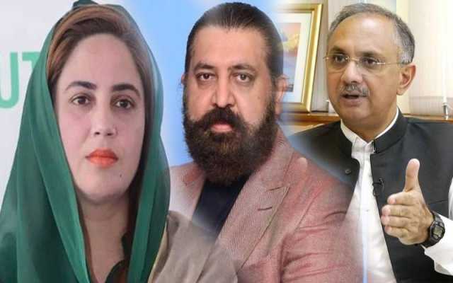 سنگجانی جلسہ کیس ؛عمر ایوب، شیخ وقاص اکرم ا ور زرتاج گل کے وارنٹ گرفتاری جاری  