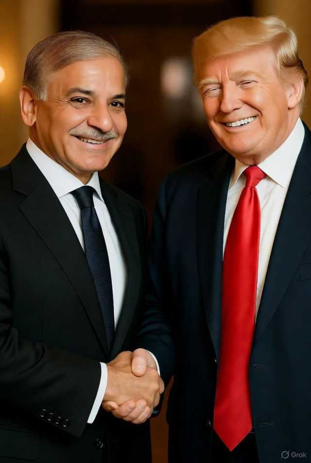 ڈونلڈ ٹرمپ کو سنبھالنا صرف شہباز شریف کو آتا ہے ، برطانوی اخبار گارڈین کا تبصرہ