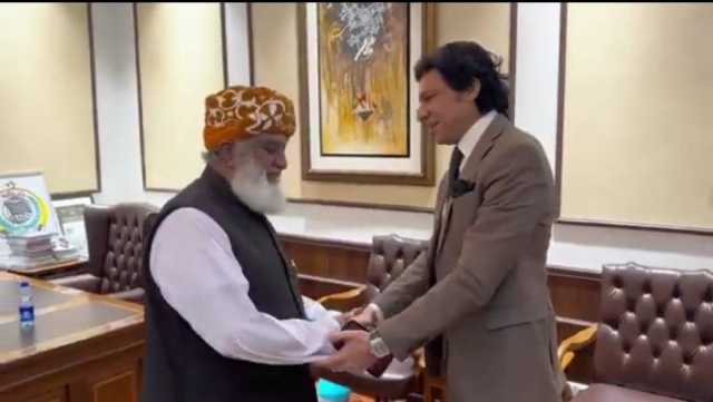 فیصل واوڈا کسی خاص پیغام کے ساتھ نہیں آئے تھے، مولانا فضل الرحمان کا ملاقات پر رد عمل