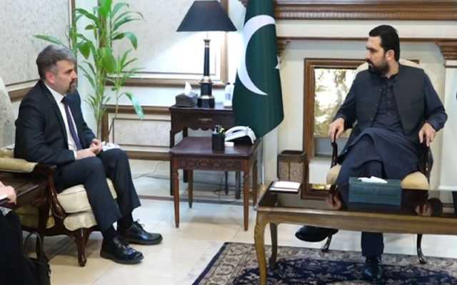 سہیل آفریدی سے امریکی قونصل جنرل کی ملاقات، سکیورٹی تعاون پر تبادلہ خیال