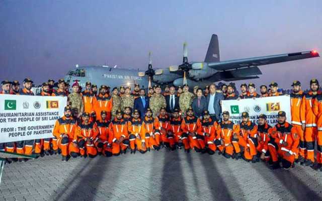 این ڈی ایم اے نے پاک فوج کی ایلیٹ سرچ اینڈ ریسکیو ٹیم سری لنکا روانہ کردی