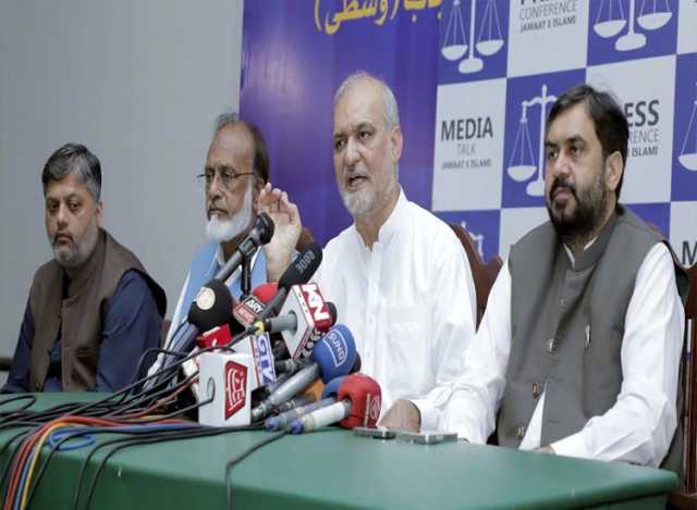 جماعت اسلامی کا بھارت کے حملوں کے خلاف 9مئی کو ملک گیر یوم عزم منانے کا اعلان