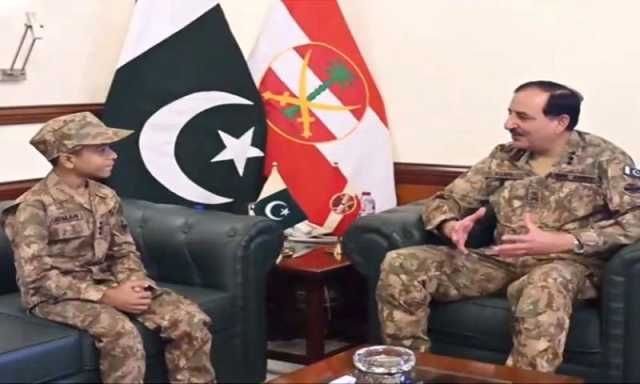 مہلک مرض سے نبردآزما ننھے عثمان کی پاک فوج میں ایک دن کا کیپٹن بننے کی خواہش پوری