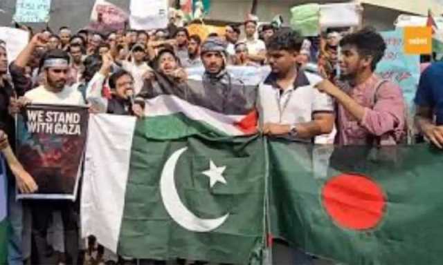 پہلگام فالس فلیگ کیخلاف بنگلہ دیشی عوام کی پاکستان کے حق میں ریلی