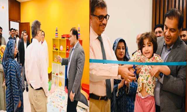 چیئرمین سی ڈی اے محمد علی رندھاواکا ہیڈکوارٹرز میں جدید ڈے کیئر سینٹر کا افتتاح
