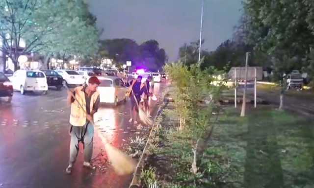 طوفانی بارش کے پیش نظرچیئرمین سی ڈی اے کی ہدایت پرسی ڈی اے، ایم سی آئی اور ضلعی انتظامیہ کی مشترکہ ٹیمیں فیلڈ میں موجود