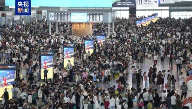 چین، چھٹی کے پہلے روز ہی ریلوے سے  23.119 ملین ٹرپس ہوئے