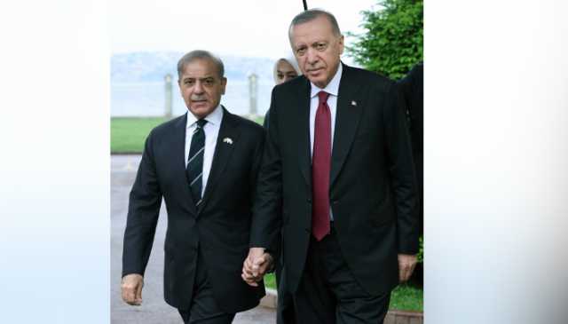 وزیراعظم شہباز شریف اور ان کے وفد کی میزبانی کر کے خوشی ہوئی: ترک صدر