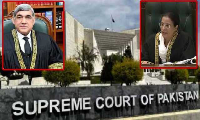 مخصوص نشستوں کے فیصلے پر نظرثانی کیس میں دو ججز کا اختلافی نوٹ سامنے آگیا