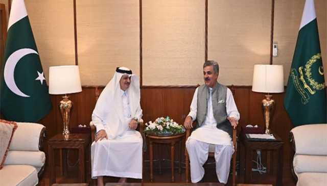 چیف جسٹس جسٹس یحییٰ آفریدی سے سعودی سفیر نواف المالکی کی ملاقات