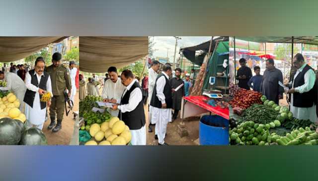 فتح جنگ: گراں فروشی اور ناقص اشیاء پر کریک ڈاؤن، بھاری جرمانے اور ایف آئی آر درج