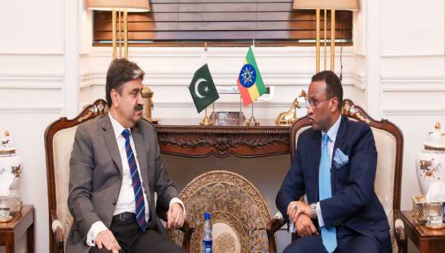 ایتھوپیا کے سفیر ڈاکٹر جمال بکر کی پاکستان کے سیکرٹری دفاع سے ملاقات