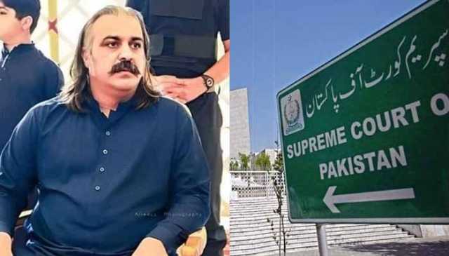 علی امین بانی پی ٹی آئی سے ملاقات کی درخواست لے کر سپریم کورٹ پہنچ گئے، عدالت نے کیا کہا؟